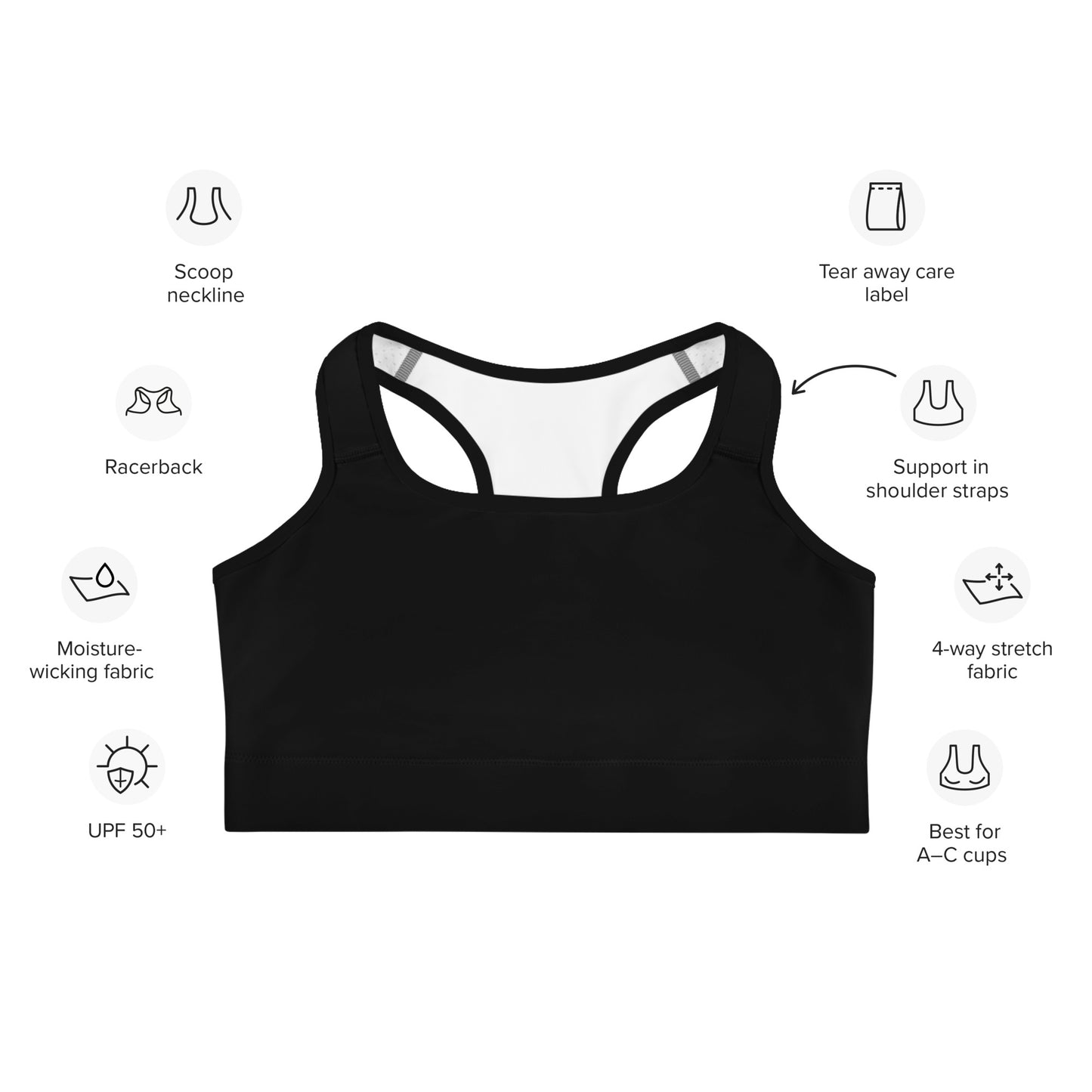 Ladies | Athletic Sports Bra